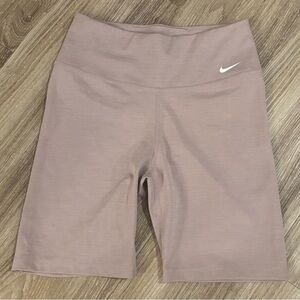 Nike Women's Dri-Fit Light Purple Bike Shorts Size Small